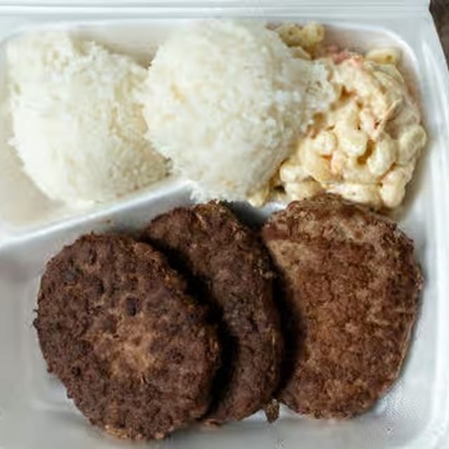 Hamburger Steak Plate.