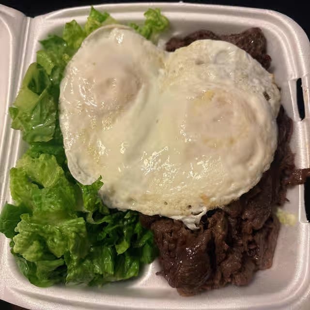 Atkin's Beef Plate.