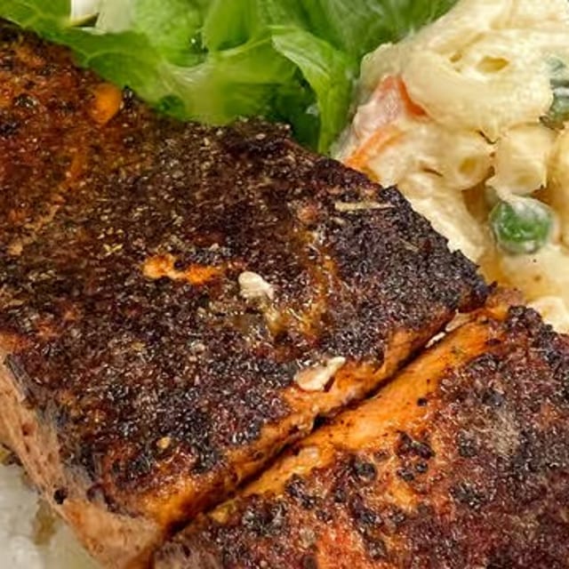 Salmon Plate.
