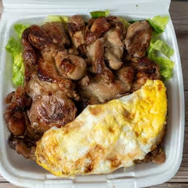 Atkin's Chicken Plate.