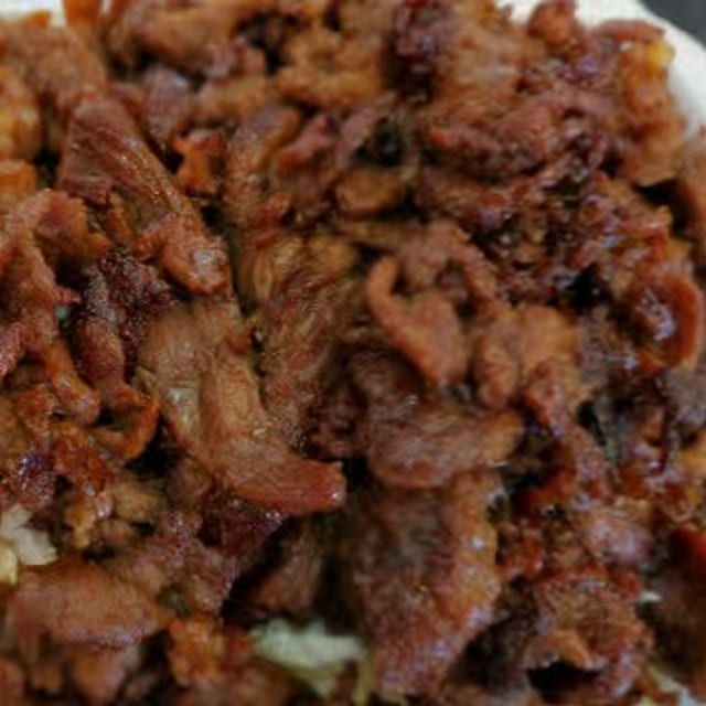 BBQ Beef Plate.