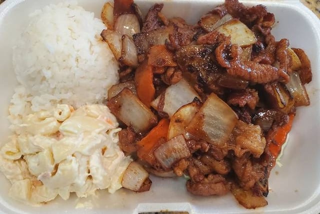 BBQ Pork.