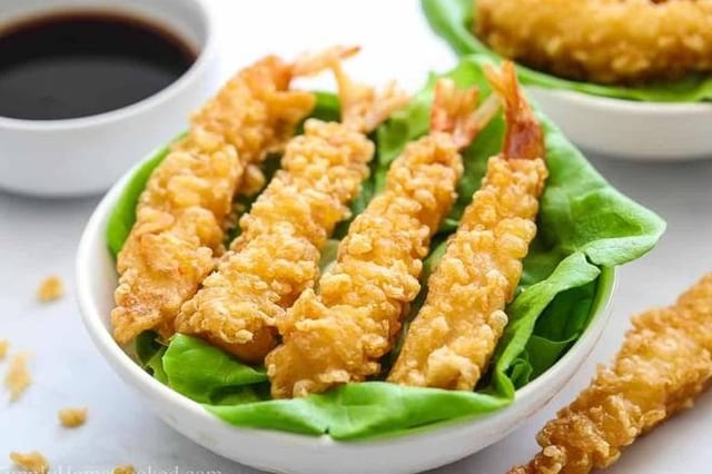 Shrimp Tempura.